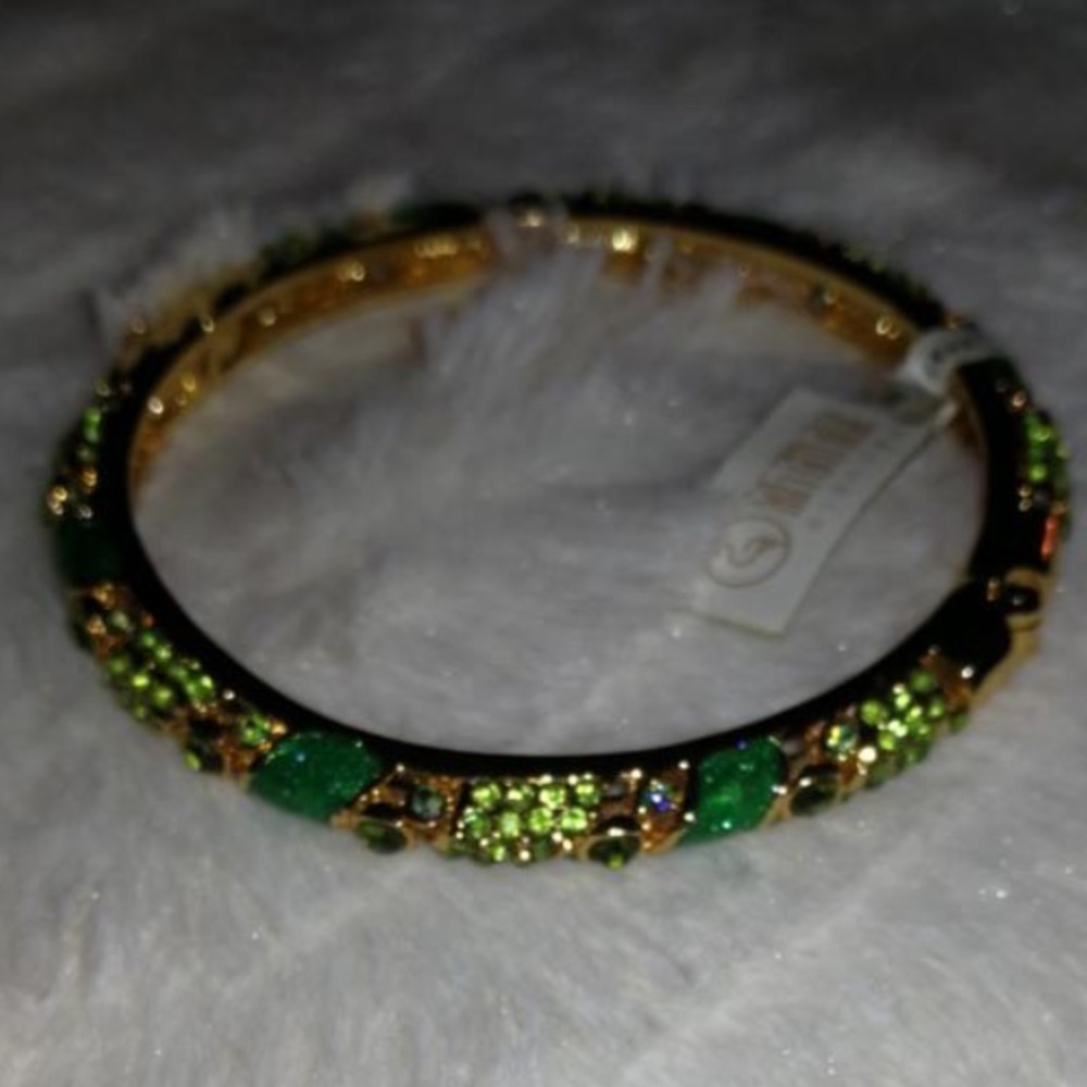 Aqua Chinese Crystal Bracelet